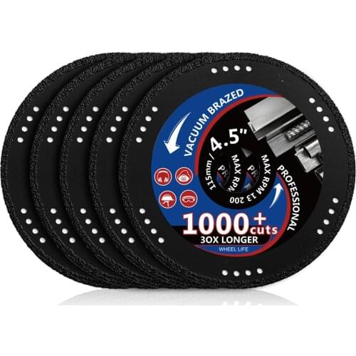 Diapro Diamond Cut Off Wheel for Metal - Cutting Wheel for Angle Grinder Rebar Sheet Metal Angle Iron Stainless