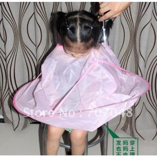 Hair Cut Cutting Salon Stylist Cape Nylon Barber Cloth for children