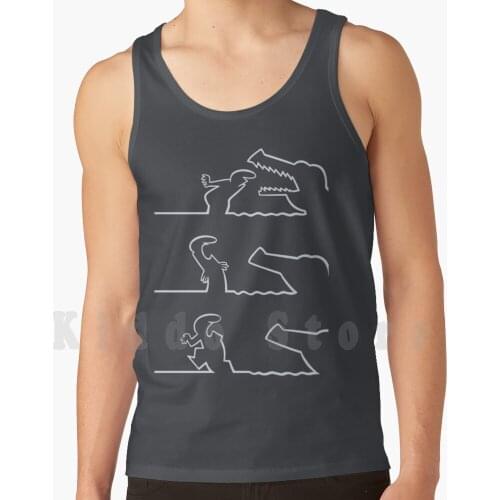 La Tank Tops Vest 100% Cotton La Bay Merakl ? Mr Curious ? Izgi Adam Line Man Lineman Aghaaye Khat Linus P ? Linjen