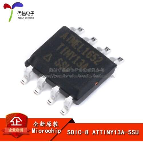 Original genuine patch ATTINY13A-SSUR SOIC-8 chip AVR 8 bit microcontroller