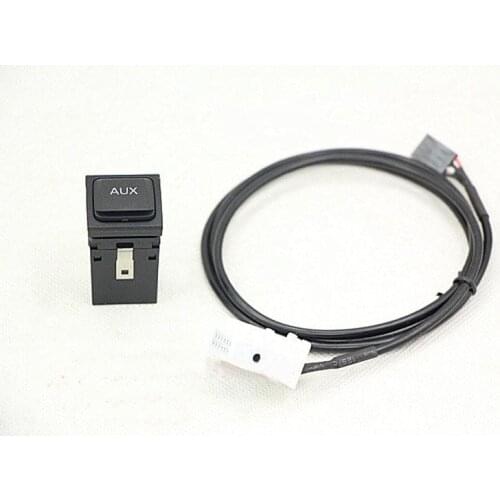 Fit For GOLF MK6 AUX Surface Housing+Cable RCD510 5KD 035 724 A