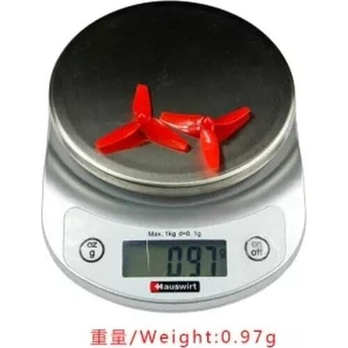 10pairs Kingkong LADRC 48mm Propeller 3blade 1mm Props for Tiny8X FPV Racing Drone Quadcopter RC Racer