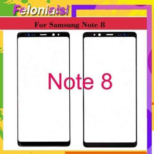 6.3" For Samsung Galaxy Note 8 NOTE8 N9500 N9500F N950F SM-N950F Touch Screen Front LCD Glass Panel Outer Glass Lens