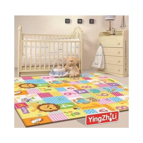 Fold Baby Play Mat LDPE Puzzle Mats thickened Crawling mat baby waterproof game blanket anti-fall climbing Pad