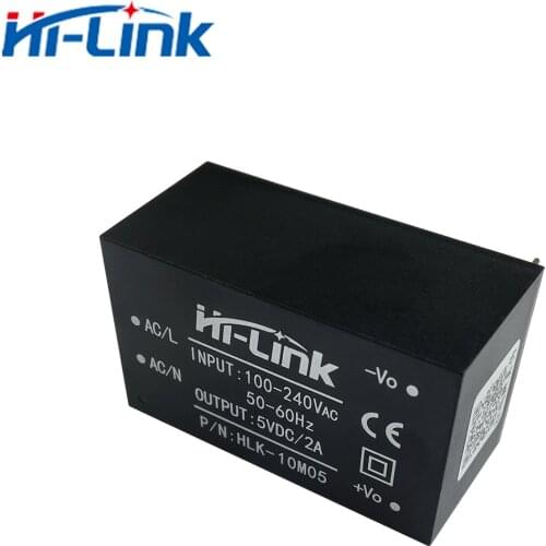 High Performance 5pcs/Lot 5V 2A 10W AC-DC Power Module CE EMC LVD Standards Free Shipping HLK-10M05