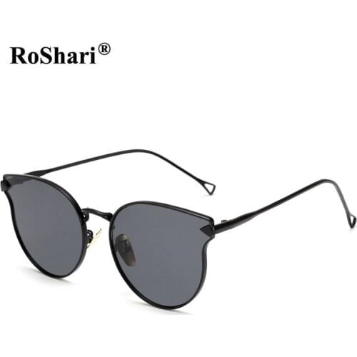 RoShari Cat Eye Sunglasses Women Brand Fashion Accessories A45