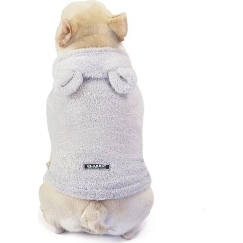 Dog Winter Coat Thick Warm Plus Fleece Puppy Cat Clothing For Dogs Costume Top Quality Bunny ears Cat Clothes