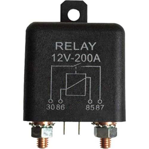 ZL180 12V 200A Seal 4 Pins Terminal Automotive Starter Relay With Accessories Car Accessories