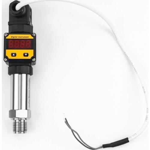 2 wires loop powered pipe pressure transmitter transducer with digital display