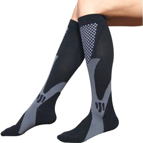 24 Styles Women Men Socks Sports Running Compression Socks Tired Anti Outdoor Cycling Varicose Veins Stockings For Men Women