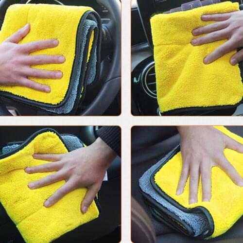 30X30cm High Quality car cleaning towel For Volvo S40 S60 S80 XC60 XC90 V40 V60 C30 XC70 V70/Mini Cooper R50 R52 R53 R55 R56