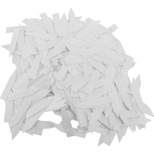 500 Pcs Reusable Pvc Plant Tag Label Tree Fruit Seedling Garden Flowerpot Plastic Label Sign Sorting Tool