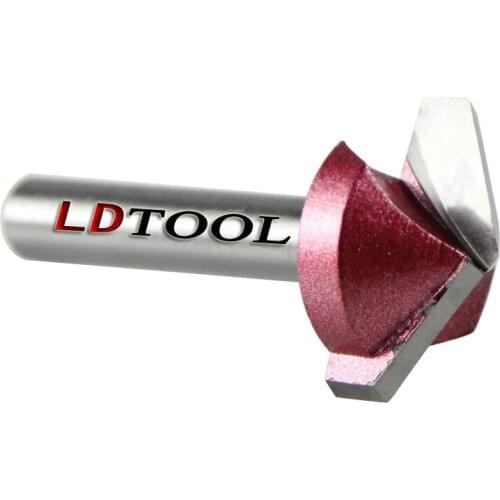 6*22*120 3D V Wood Router Bits Cnc Tool End Mill Cutting MDF Plywood Cork Plastic Acrylic PVC Clean Angle Blade