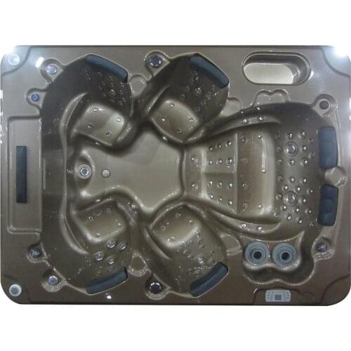 Acrylic Outdoor 6 Persons Spa Bath Tubs Whirlpools with Balboa System BG-8866