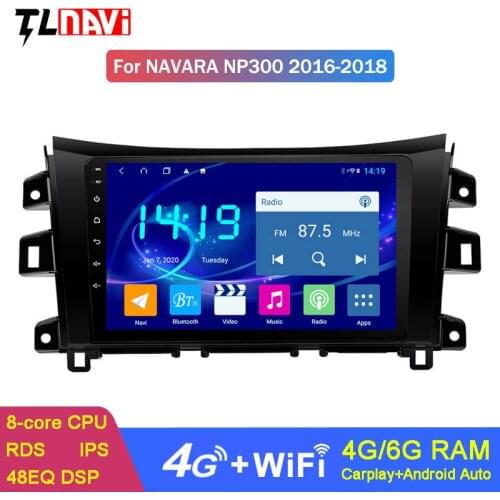 Car Multimedia System For Nissan Navara NP300 2016-2018 IPS Screen Android 10 Audio GPS Radio Navigation 6G+128G