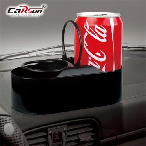 Carsun Car Cup Holder Double Hole Drink Holder Multi-Function Water Bottle Cup Car Holder Car Accessories Interior Car Organizer