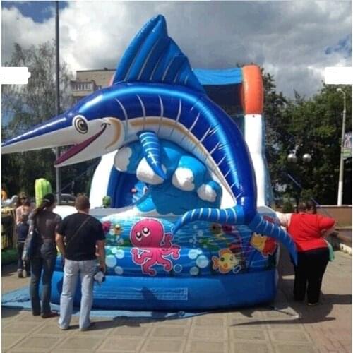 China Guangzhou) manufacturers selling inflatable slides, inflatable castles, The new slide CB-91