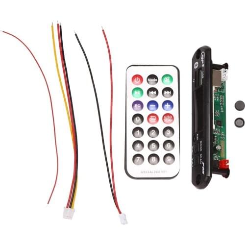 Top Deals Audio Decode Board,Color Screen Bluetooth MP3 Decoder Board Support MP3/USB/TF/LINE IN/FM Lossless Audio Player Module