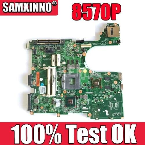 SAMXINNO 686970-001 686970-501 Main board For HP Elitebook 8570P Laptop Motherboard QM77 DDR3 HD7550M Video Card