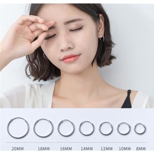 Mling Women's Silver Earrings