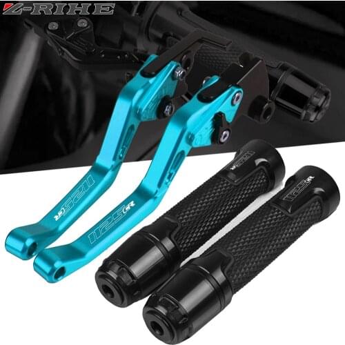 Motorcycle Accessories CNC Aluminum Adjustable Brake Clutch Levers Handlebar Knobs Handle Bar Hand Grips FOR BUELL 1125CR 2009