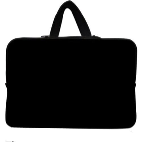 13.3" 13" Plain Black Laptop Sleeve Zipper Soft Notebook Bag Case For Macbook Air/Pro 13.3 inch For HP Dell XPS ACER IBM