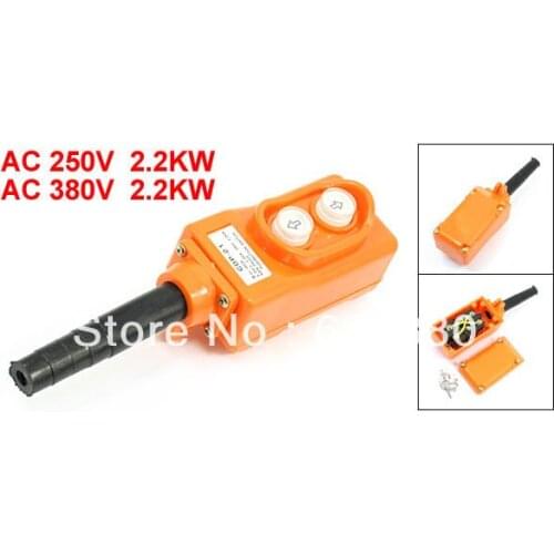 COP-21 Rain Proof Hoist Crane Pendant Control Station Pushbutton Switch Up-Down