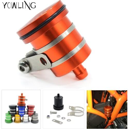 Motorcycle Brake Fluid Reservoir Motorbike Rear Clutch Tank Oil Fluid Cup For EXC EXCF EXC F 125 250 450 500 kawasaki Z750 Z800