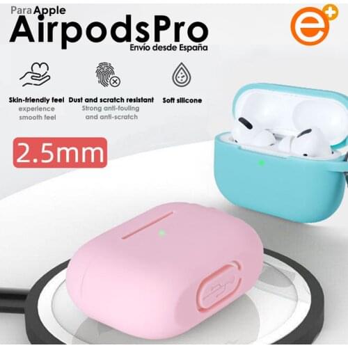 Case for Airpods Pro Case Waterproof Silicone Case Apple wireless Headphones with Bluetooth