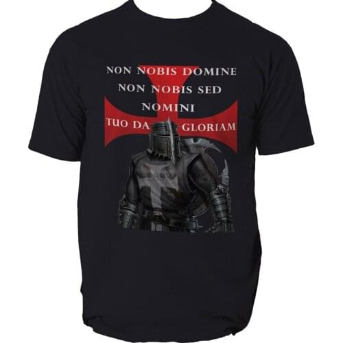 Templar T Shirt Knights New Knight Teutonic Crusader Cotton Tshirt