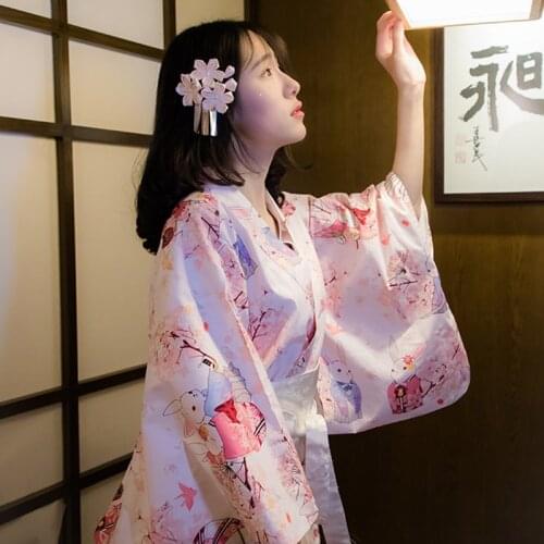 Japanese Kimono Traditional Japanese Kimonos Yukata Women Sexy Japanese Dress Costume Obi Yukata Haori Kimonos Cosplay FF2613