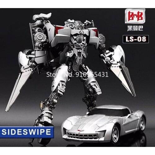 Transformation Sideswipe G1 LS08 LS-08 Mode Movie Film Alloy Voyager Action Figure Robot Toys