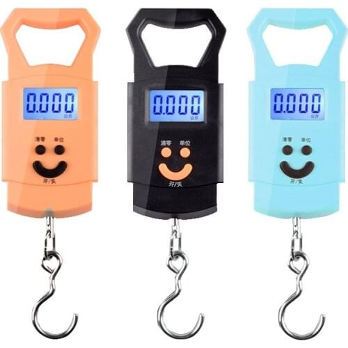 NEW 50Kg/10g Portable LCD Display Luggage Fishing Hook Electronic Weight Digital Scale Pocket Weighing Hanging Scale