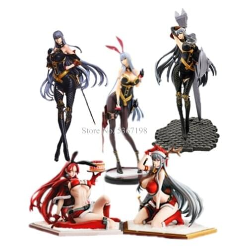 Japan Anime Valkyria Chronicles Selvaria Bles Battle bunny PVC Action Figure Collection Model toys christmas gift