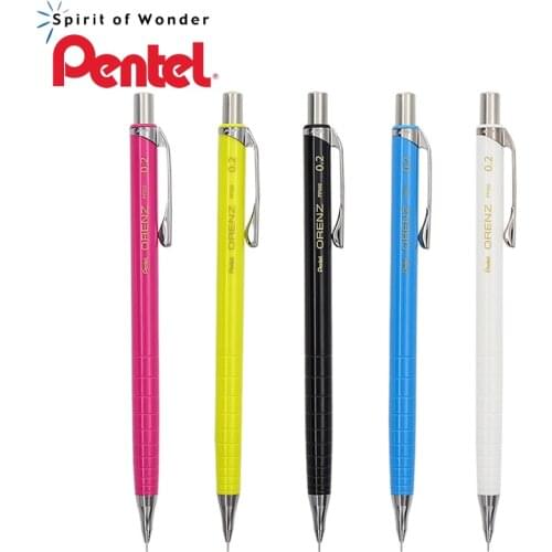 1 Pentel Very Fine Pencil 0.2/0.3mm XPP502/XPP503 High Quality Anti-break Lead System Mechanical Pencil Orenz Retractable Metal