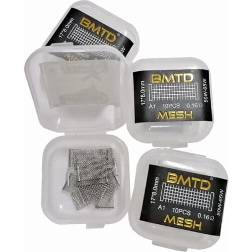 10pcs/box) 16*6.8*0.1mm KA1 a1 0.15ohm dual clapton mesh coil for Zeus X RTA kylin m/For Profile Rdta