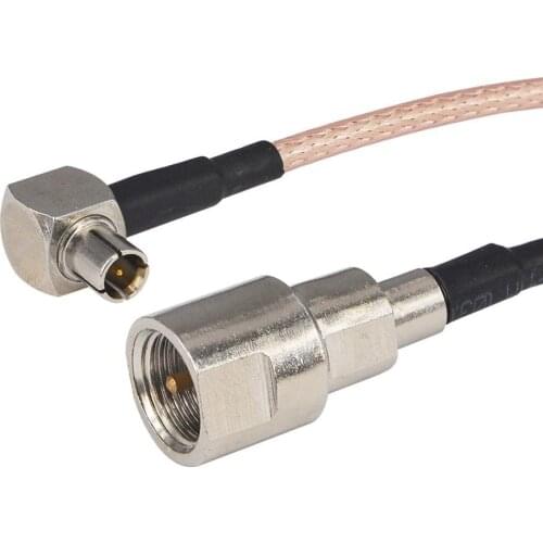 10 Pieces RG316 15CM Extension Cable with FME male Plug to TS9 Male Plug connector pigtail cable