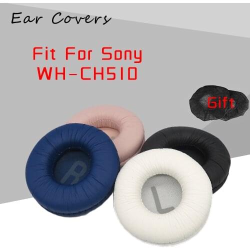 Ear Pads For Sony WH CH510 WH-CH510 Headphone Earpads Replacement Headset Ear Pad PU Leather