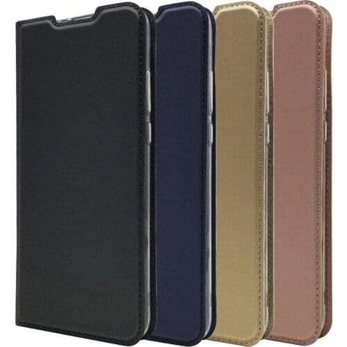 For huawei p30 lite Ultra Slim Magnetic Voltage Case Card Slot Holder Phone Bag Flip Sand Cover for huawei p30 lite Fundas shell