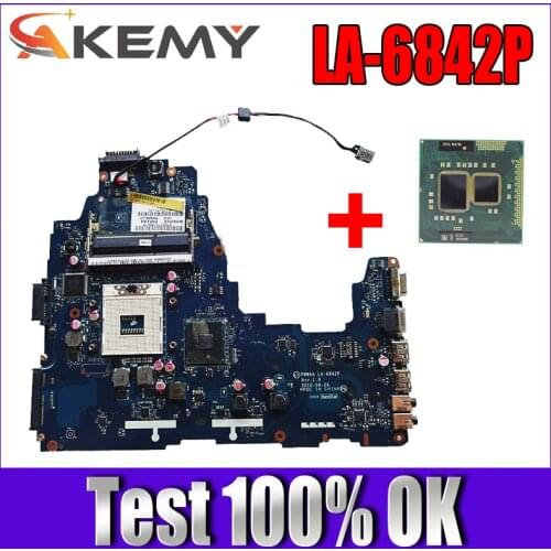 K000111440 Main Board For Toshiba Satellite C660 C660-1F1 Laptop Motherboard HM55 DDR3 PWWAA LA-6842P Free cpu