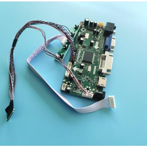 Kit for LTN173KT03-H01/W01/301/B01 Panel Screen VGA DVI Controller board HDMI LCD 1600X900 Monitor M.N68676 LED DIY LVDS 40pin