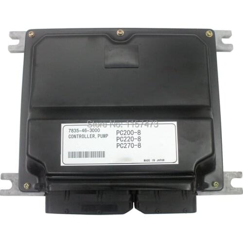 Pump Controller 7835-46-1008 7835-46-1007 For Komatsu PC200-8 PC220-8 Excavator Computer Box with 1 year warranty