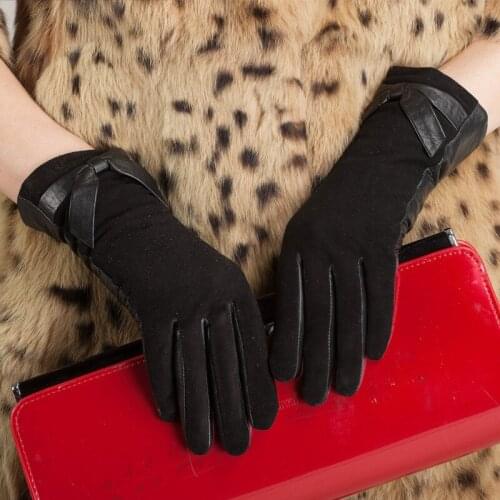 KURSHEUEL Women's Suede Gloves China