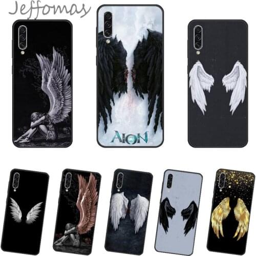 With Angel Wings Best Phone Case For Samsung galaxy S 7 8 9 10 20 edge A 6 10 20 30 50 51 70 note 10 plus