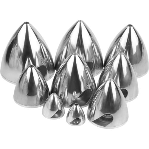 Metal Propeller Cover Aluminum Alloy 2 Blades Propeller Cover Fairing 32/38/45/51/57/64/70/76/82/89/95/102mm for RC 1.25in-4.0in