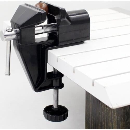 Mini Table Vise Aluminium Alloy Bench Swivel Lock Clamp Vice Craft Jewelry Hobby Vice For Craft Model
