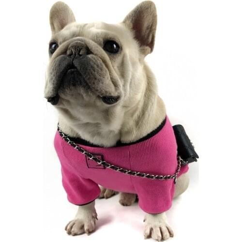 Fashion Dog Bag Cute Small Backpack Small Medium-sized Dog PU Bags Backpack For Puppy Schnauzer Akita Pug Pet Products