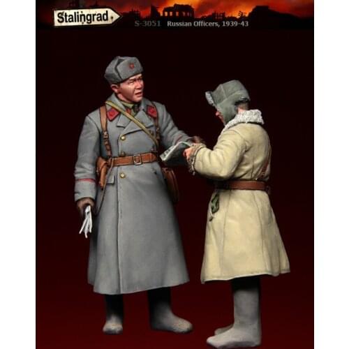 Stalingrad S-3051 Russian Officers (1939-43) 1/35 Resin Model Kit