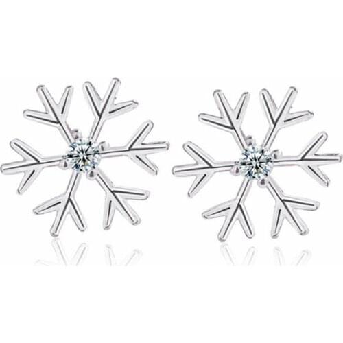 New Female Snowflake Earrings for Women Bohemian Fashion Jewelry 2021 Accessories