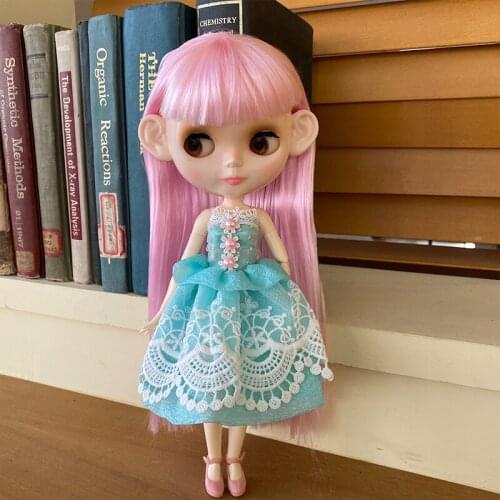Blyth Doll BJD, Factory Neo Blyth Doll Nude Customized Matte Face Dolls Can Changed Makeup Dress DIY, 1/6 Ball Jointed Dolls 06